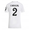 Real Madrid Daniel Carvajal #2 Hjemmedrakt Kvinner 2024-25 Kortermet